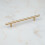 (160mm Handle) Gold Brass T Bar Cabinet Handles 3