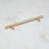 (160mm Handle) Gold Brass T Bar Cabinet Handles 5