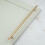 (320mm Handle) Gold Brass T Bar Cabinet Handles 2