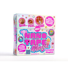 Nano Tape Magic Enchanted Kingdom Kit - Arts and Crafts Toys for Children - Nano Tape Bubbles Set - Birthday Presents for Girls - Kawaii Art Project f