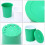 1Set Groene Plastic Bean Sprout Jar Voor Thuis En Hydroponics 4