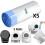 5 Rolls Self Cleaning Cat Litter Box Liners 20 Counts Extra Thick for Automatic Cat Litter Box Robot with Drawstring 2
