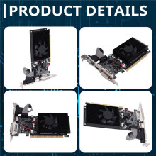 610 1G Ultra-Fast Card 1GB 64Bit DDR3 810/500MHz PCI-E 1.1 X16 Desktop Small Chassis PC Gaming Card