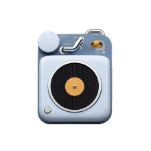Retro Phonograph Draadloze Luidspreker Kleurrijke Draagbare Muziekspeler voor Thuis en Buitengebruik B