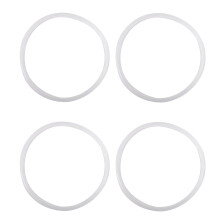 4 Pcs Rubber Gasket Seal Ring 20cm Inner Dia for 4L Pressure Cooker