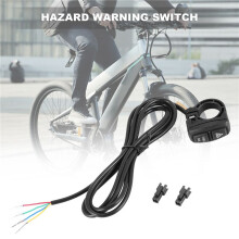 Single Dual +Hazard Warning /Indicator for Electric Scooter Bicycle Mtb Tricycle Atv EV DIY Conversion Parts