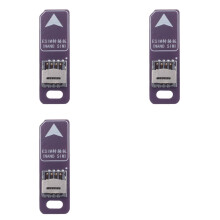 3X Placa de Conversión Adaptadora TPC ESIM A SIM ESIM. Cable Sin Soldadura para Pruebas de Laboratorio ESIM para Chips de 5 X 6 mm.