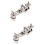 2X Drum Clamp Holder Clamp Drums Set Drum Mount Bracket Clamp Percussion Stand Drum Accessories 1