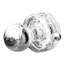 (Transparent, 1pc) Suction Cup Door Handle for Cabinet & Closet