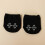 (Black) Non-Slip Women\'s Toe Socks for Mules & Clogs 3