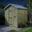 7 x 6 Apex Shed Tanalised (Single Door, No Windows) 3