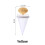 (Yellow)Floating Washing Machine Filter Screen Reusable Material Laundry Efficiency Tool 1