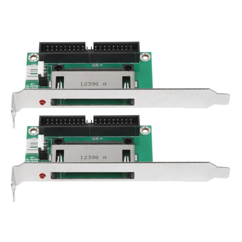 Scheda Adattatore da 2 Pezzi CF un IDE CF un IDE CF un Desktop 3.5 un 40 Pin con Cornice 2