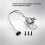 High Temp Resistant Hotend Mounting Kit for  H2D Right Side Zirconia Upgrade Heating Assembly 10