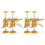 4Pcs Tile Leveling System Leveler Wall Tile Paving Locator Tool Clip Floor Installation Tile Alignment Tools 1