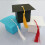 50Pcs DIY Paper Graduation Cap Shaped Gift Box Sugar Chocolate Box Black 7