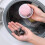 (Blue)Floating Washing Machine Filter Screen Reusable Material Laundry Efficiency Tool 4