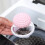(Yellow)Floating Washing Machine Filter Screen Reusable Material Laundry Efficiency Tool 2