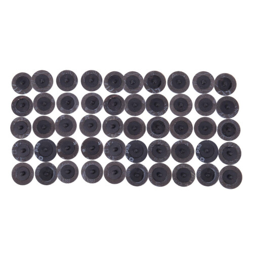 100 PCS 2 inch /50 mm 80 Grit Roll Lock Sanding Disc Abrasive Pads 1