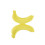2X Banana Case Lunch BoX Protector Container Holder Carrier Storage - Yellow 3