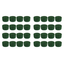 32 Pack DIY Flower Arrangement Kit Green Round Wet Floral Foam, Wedding Aisle Flowers, Party Decoration