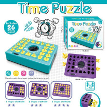 Timed Strategy Puzzle Game For Kids With Magnetic Pieces And Training Brain