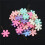 90Pcs Random Color Plastic+Metal Flower  Wire Loop DIY Needle Threader Stitch Insertion Hand Machine Sewing Tool 6