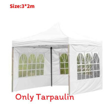 (White)Barraca Oxford impermeável com design à prova de vento adequada para uso familiar ao ar livre