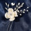 (Silver) Pearl Flower Hairpin Ancient Style 3
