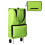 (Green) Foldable Waterproof Shopping Cart Bag 5