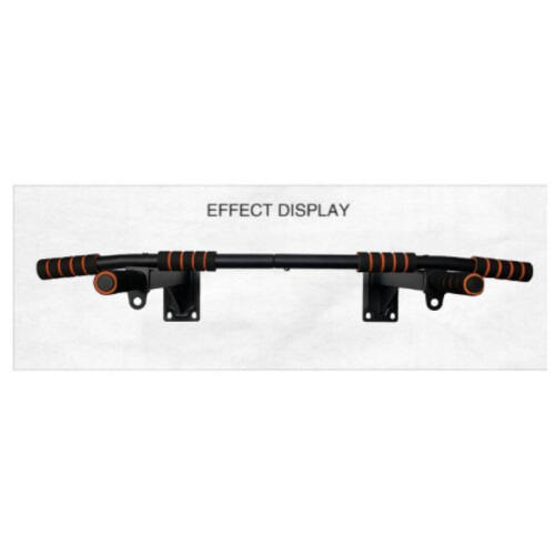 Wall Mounted Exercise Bar For Strength Flexibility Training With Steel Durable 1