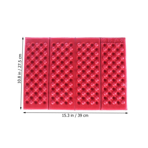 3St Multifunctioneel Camping Zitmatje Xpe Waterafstotend Rood 1