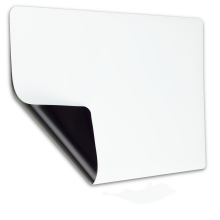 Magnetische Schreibtafel für den Kühlschrank A5 White