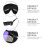1Motorcycle Goggles Winddichte Outdoor Fietsglazen Tpu Multicolor 4
