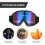 1Motorcycle Goggles Winddichte Outdoor Fietsglazen Tpu Multicolor 5
