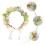 Decoratieve Haarband Bruiloft Hoofdsieraad Voor 4
