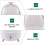 1Makeup Organizer Wit LED-Licht Voor Thuis, Duurzaam En 6