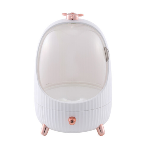 1Makeup Organizer Wit LED-Licht Voor Thuis, Duurzaam En