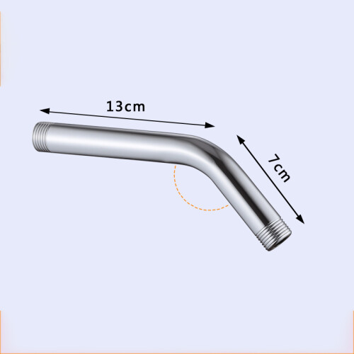 Förlängningsrör för Dusch Väggfäste - 135 Silver M 1