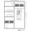 MN Furniture High Gloss Sliding Mirrored Wardrobes Black 180cm 3