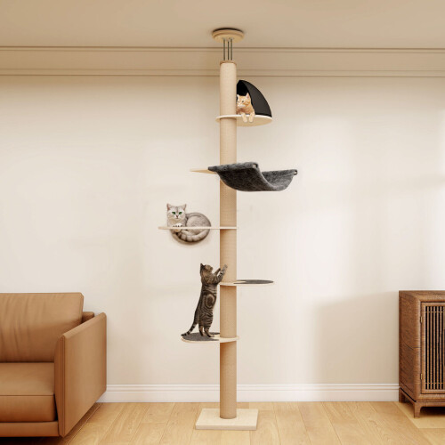 Skylos Floor to Ceiling Cat Tree Adjustable