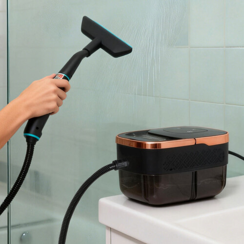 Spector Steam Cleaner Portable Multipurpose Steamer with Tools 6 Level 1600ml