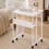 Levede Folding Computer Desk Extandable Table with Storage Shelf Wheeled Compact 8