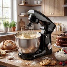 Spector Stand Mixer Electric 5L+4.5L Mixing Bowl 1500W 10 Speed Dough Hook Whisk