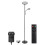 Emitto Modern Floor Lamp 2-in-1 Adjustable Reading Light Remote Control Timer 3