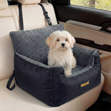 Skylos Dog Car Seat Travel Bed Carrier Pet Booster Seat Basket Portable Puppy