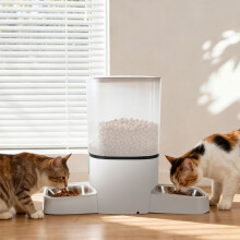 Skylos Dog Feeder Food Automatic Dispenser 6L Dual Bowl APP Timer Portal Contol