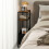 Levede Side End Table Industrial 3 Tier Wooden 1