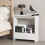 Levede Side Table with Magazine Storage End Table 1