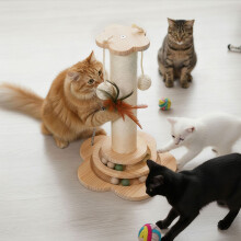 Skylos Cat Scratching Post Strong Natural Sisal
